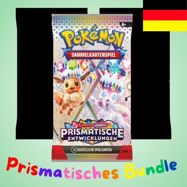 [Sofort verfügbar!] Pokemon: Prismatische Entwicklungen - Prismatisches Bundle