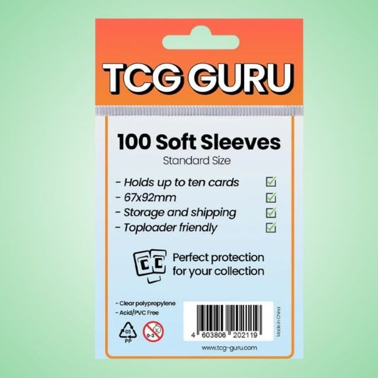TCG Guru - 100x Soft Sleeves
