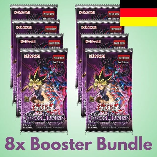 [Vorbestellung 02.07.26] Yu-Gi-Oh! Chaos Origin - 8x Booster Bundle - DE