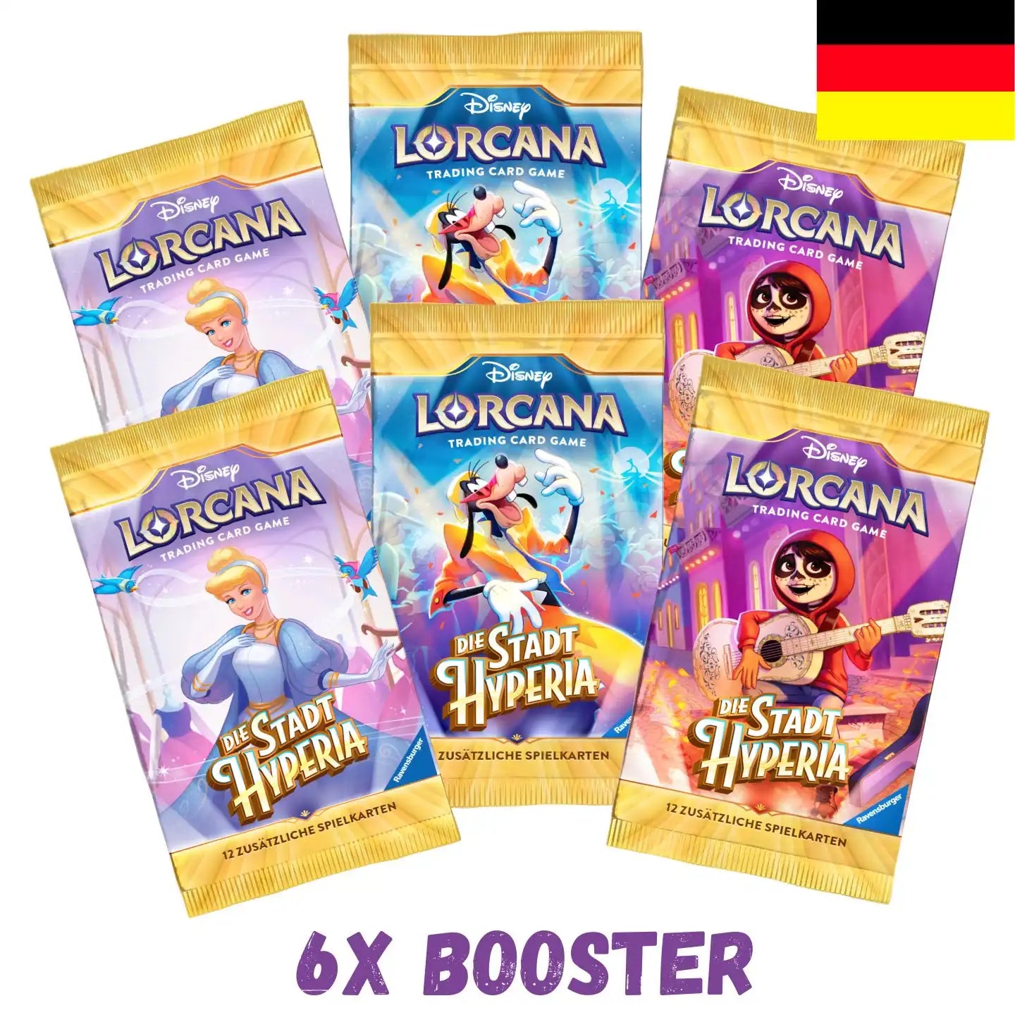 [Vorbestellung 23.10.26] Die Stadt Hyperia - 6x Booster Pack Bundle