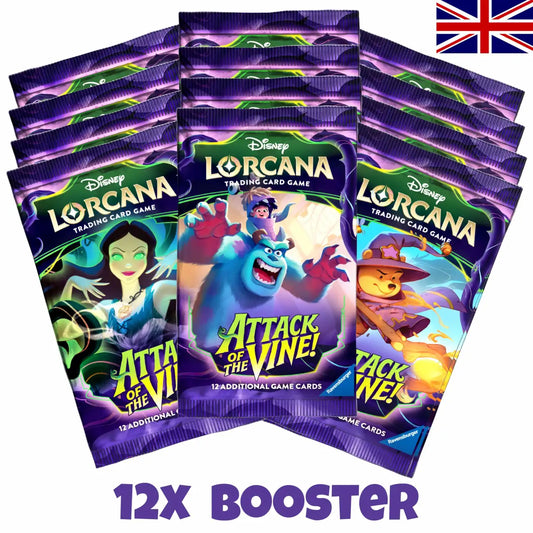 [Vorbestellung: 24.07.26] Attack of the Vine - Halbes Display - 12x Booster Pack Bundle
