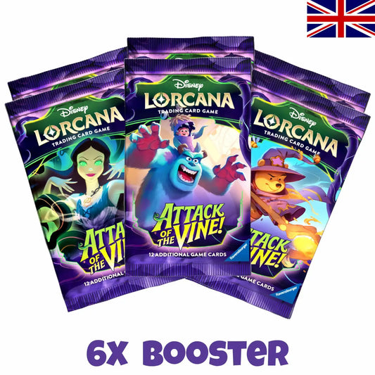 [Vorbestellung: 24.07.26] Attack of the Vine - 6x Booster Pack Bundle