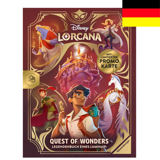 Lorcana: Quest of Wonders - Legendenbuch eines Luminari