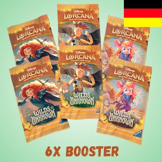 [Vorbestellung 15.05.26] Unbekannte Wildnis - 6x Booster Pack Bundle