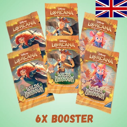 [Vorbestellung 15.05.26] Wilds Unknown - 6x Booster Pack Bundle