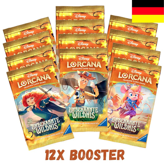 Unbekannte Wildnis - Halbes Display - 12x Booster Pack Bundle