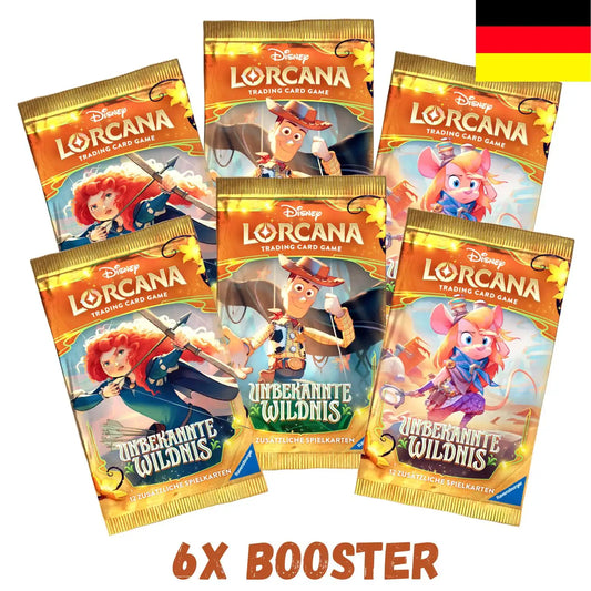 Unbekannte Wildnis - 6x Booster Pack Bundle