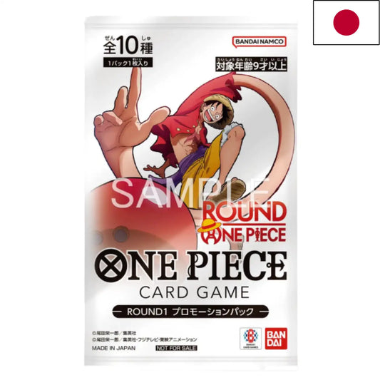 [Versand 07.10] One Piece: Round1 Promotion Pack JP 2026