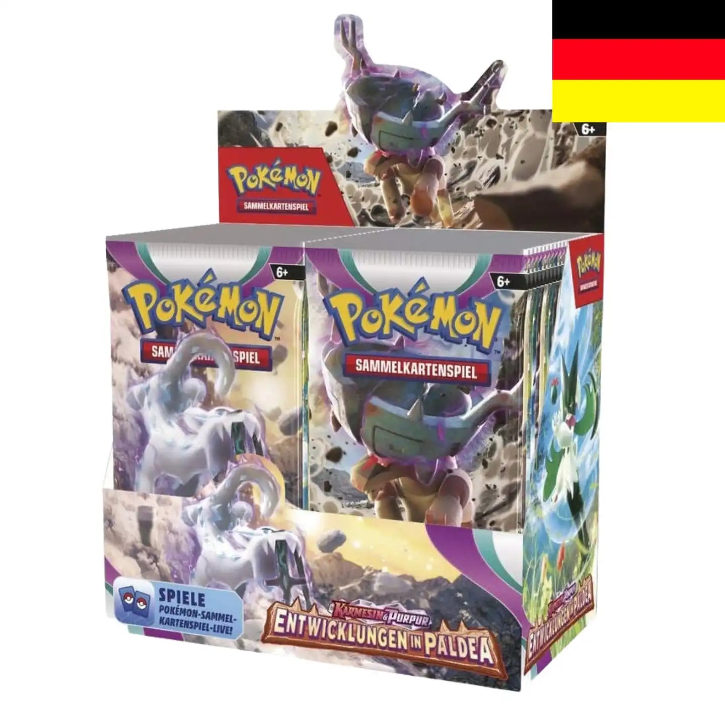 Pokemon: Entwicklungen in Paldea - Booster Display