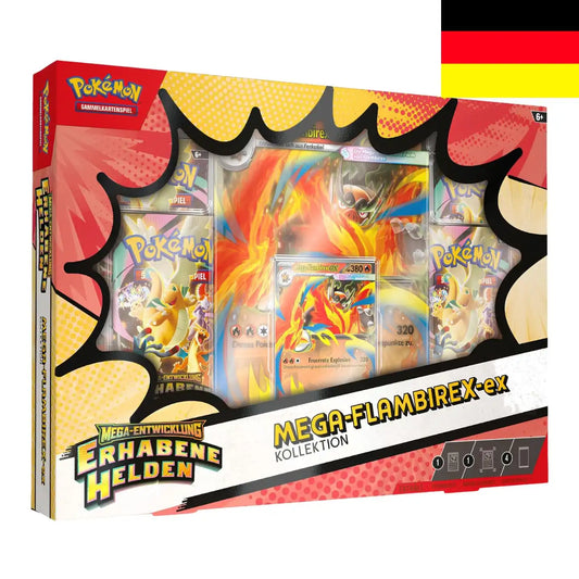 Pokemon: Erhabene Helden - Mega Flambirex Kollektion