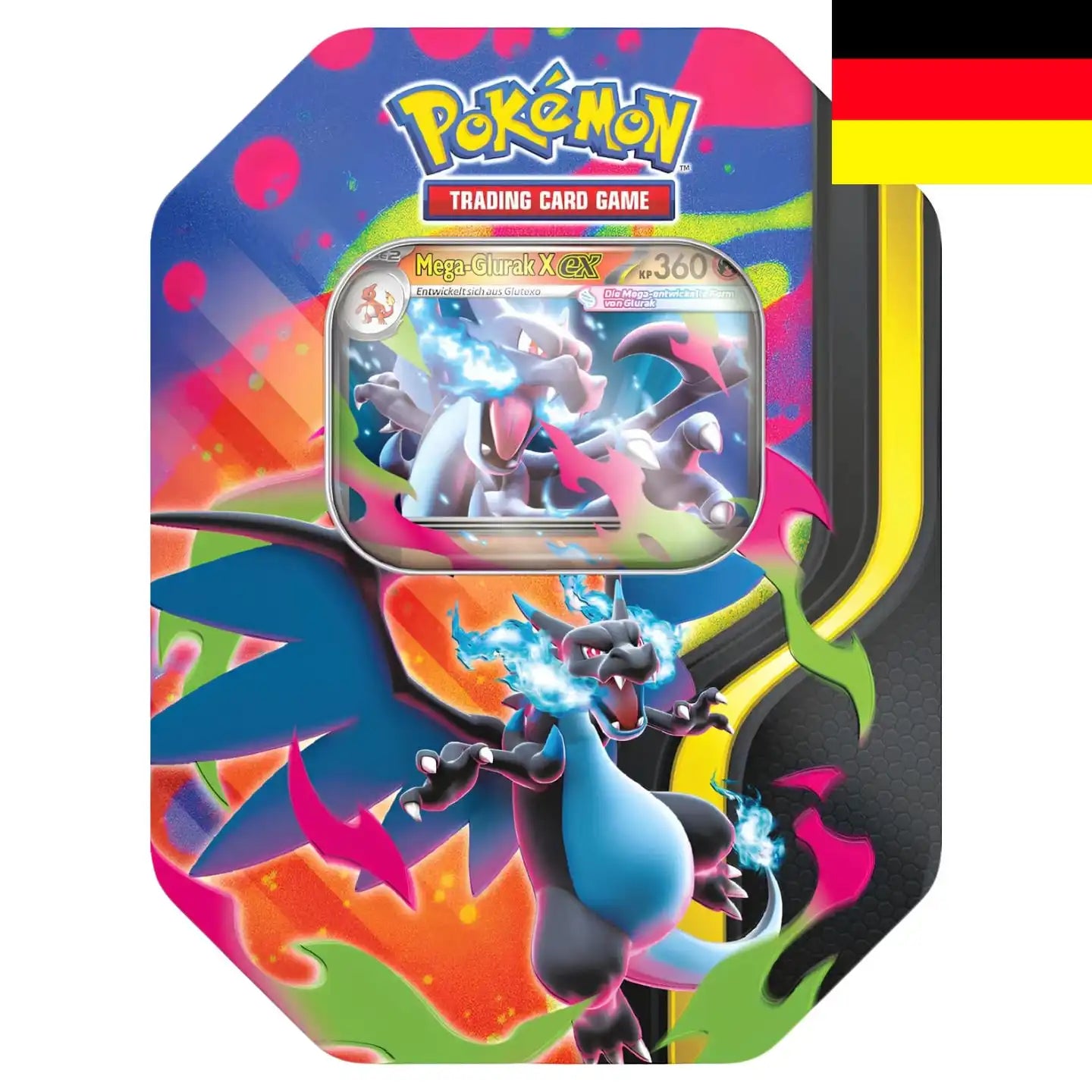 Pokemon: Mega Glurak X Tin Box