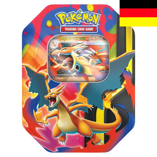Pokemon: Mega Glurak Y Tin Box